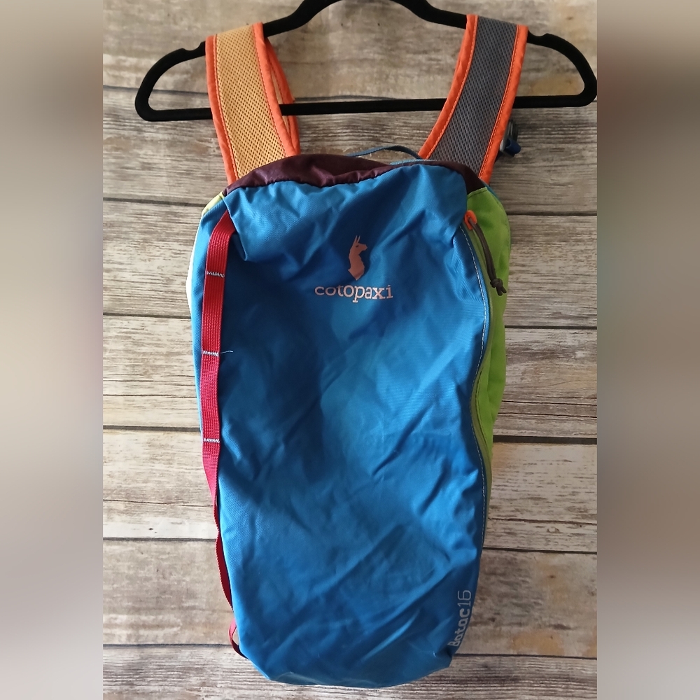 Cotopaxi Multi Color Backpack, BATAC16, Padded Straps, 16 Liter - Picture 2 of 16